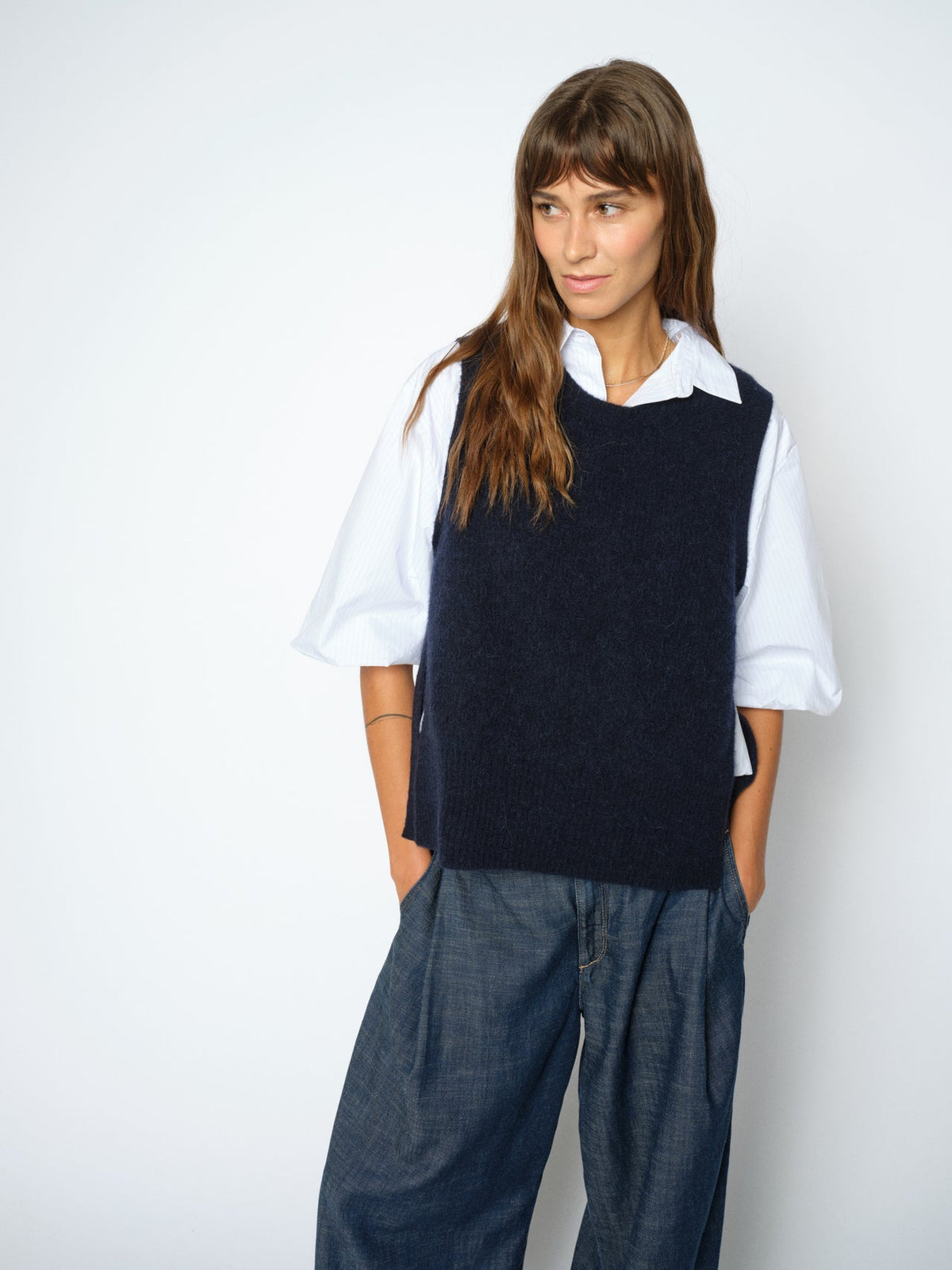 Thora Tie Knit Vest