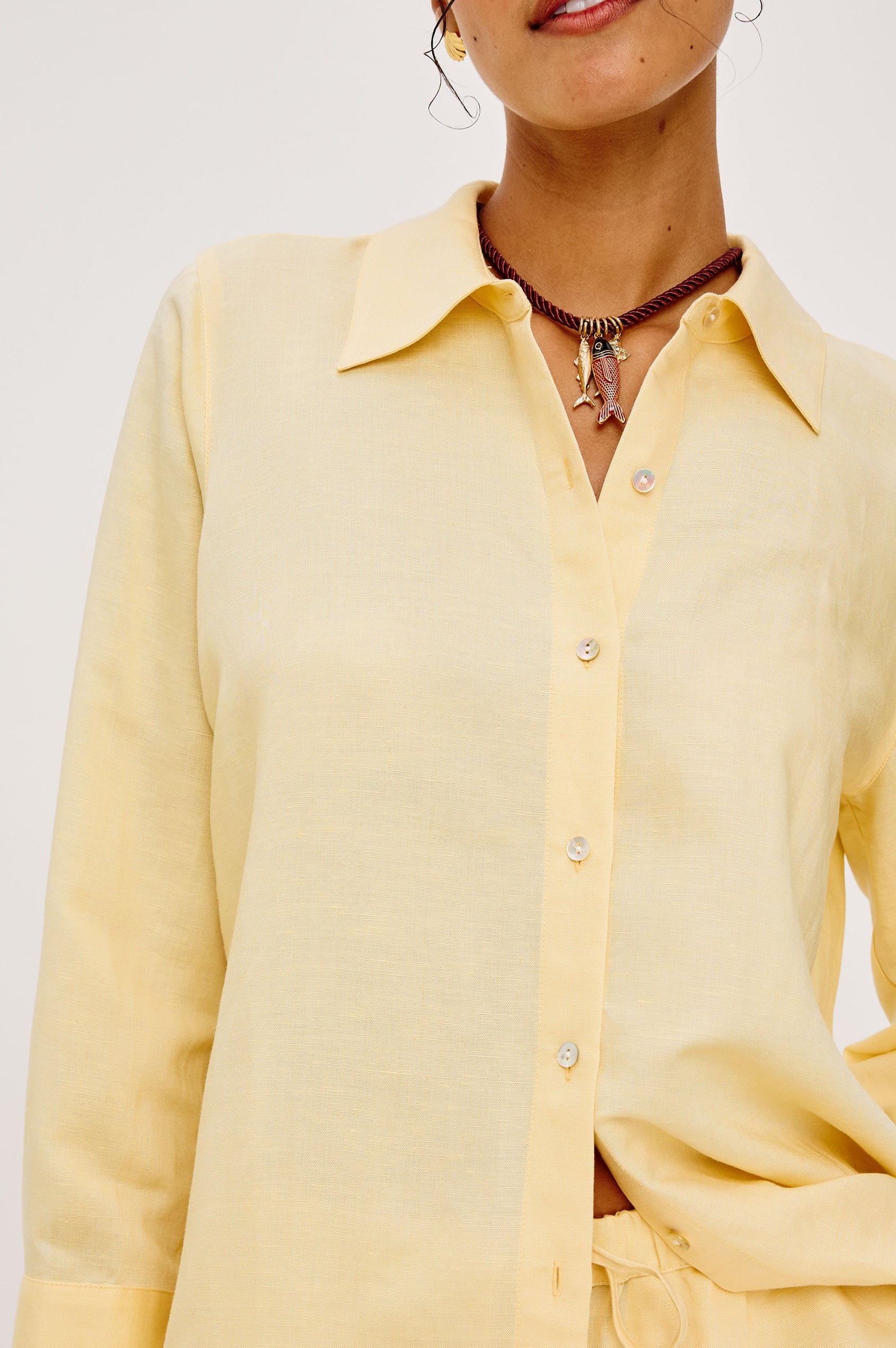 Knox Button Down - Sunshine
