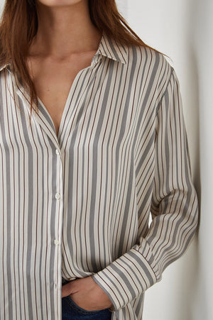 Ledger Shirt - Providence Stripe
