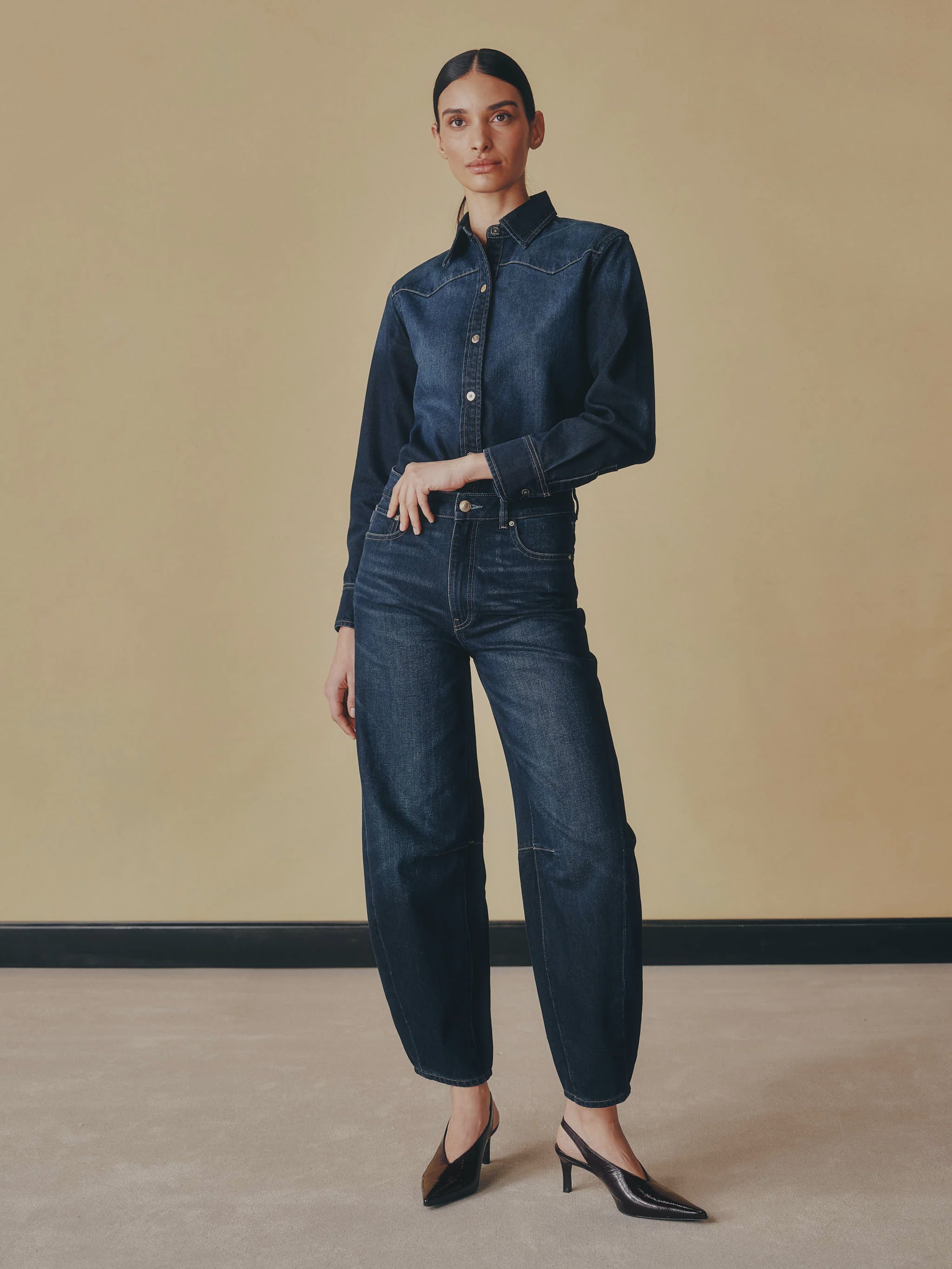 【Nanana♡ 】Theory Denim StraightJean Denim Straight Jean | Theory