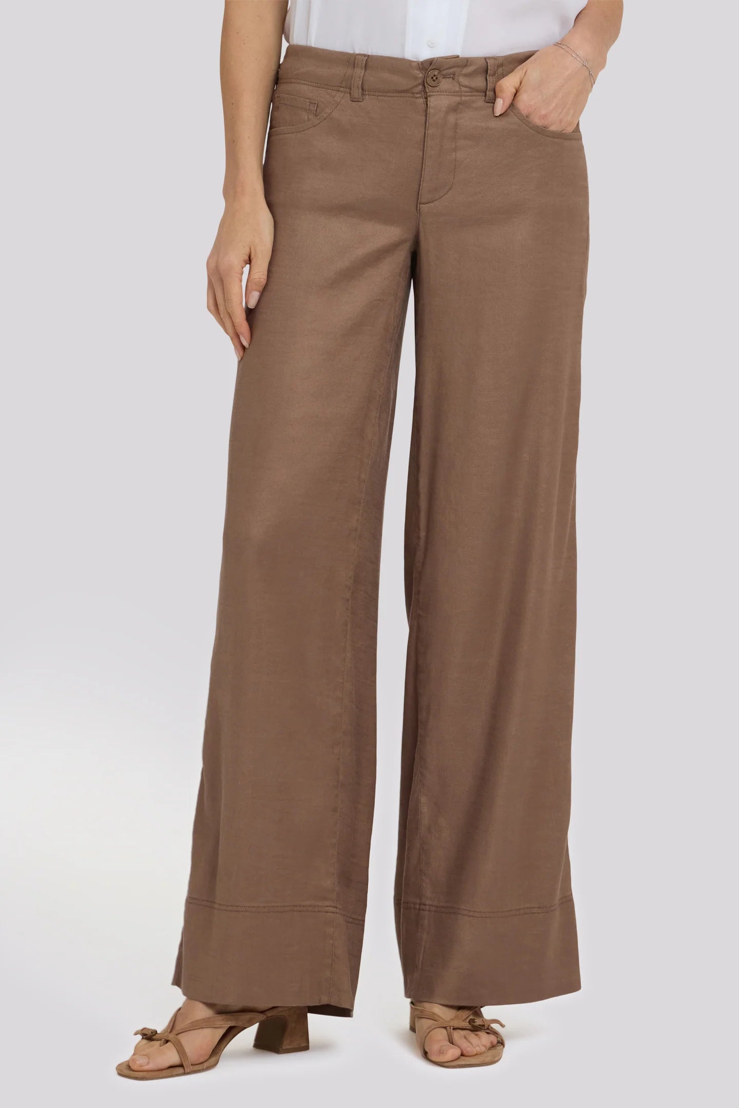 5 Pocket Wide Leg Trouser