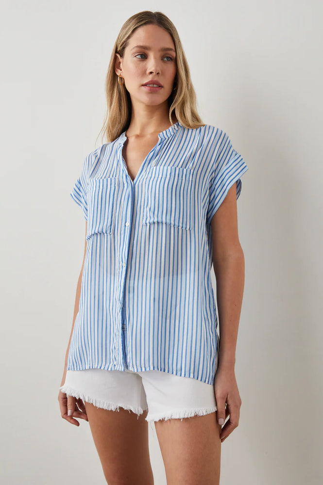 Mel S/S Shirt - Mar Stripe