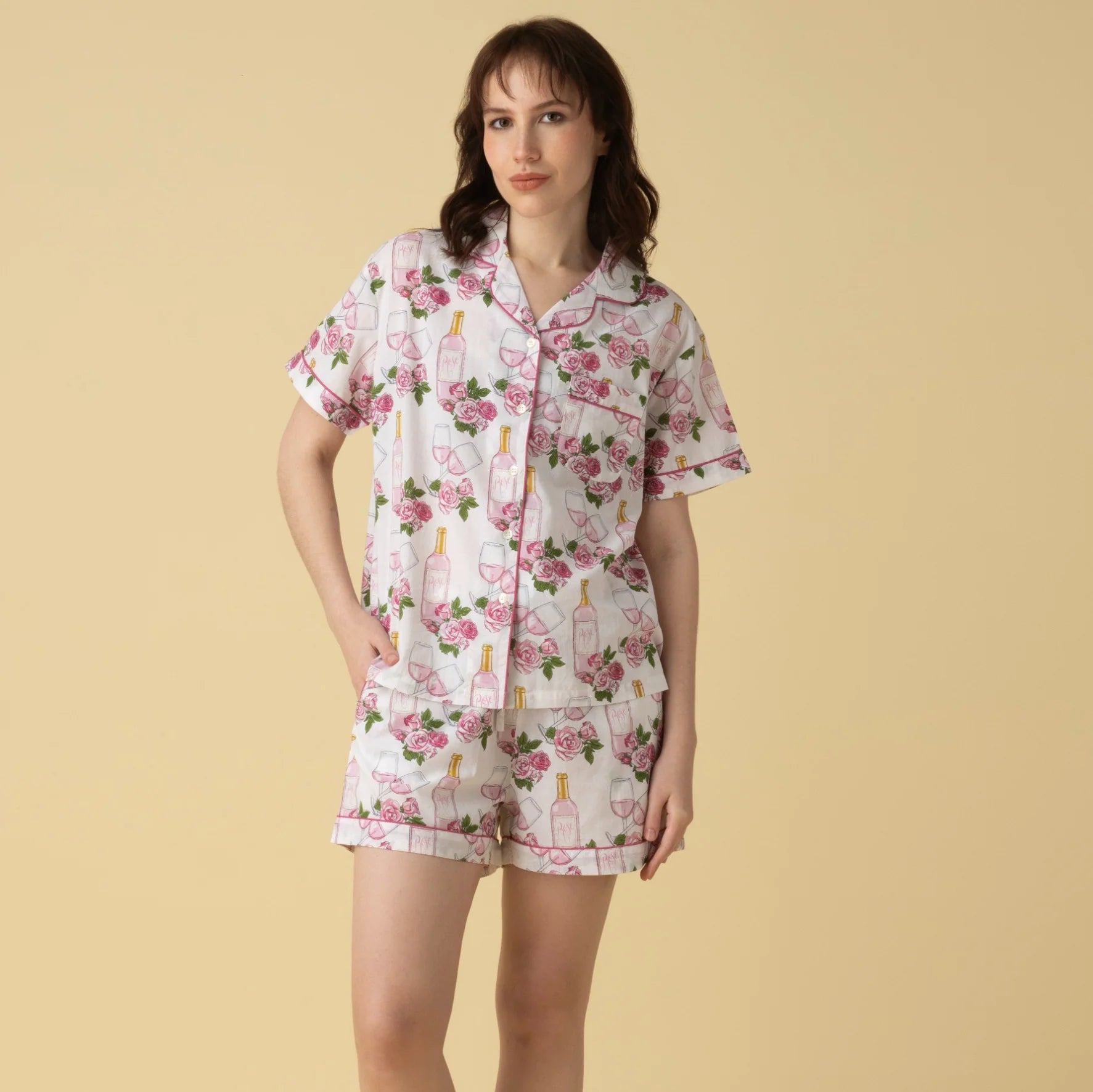 Rose 2 piece PJ set