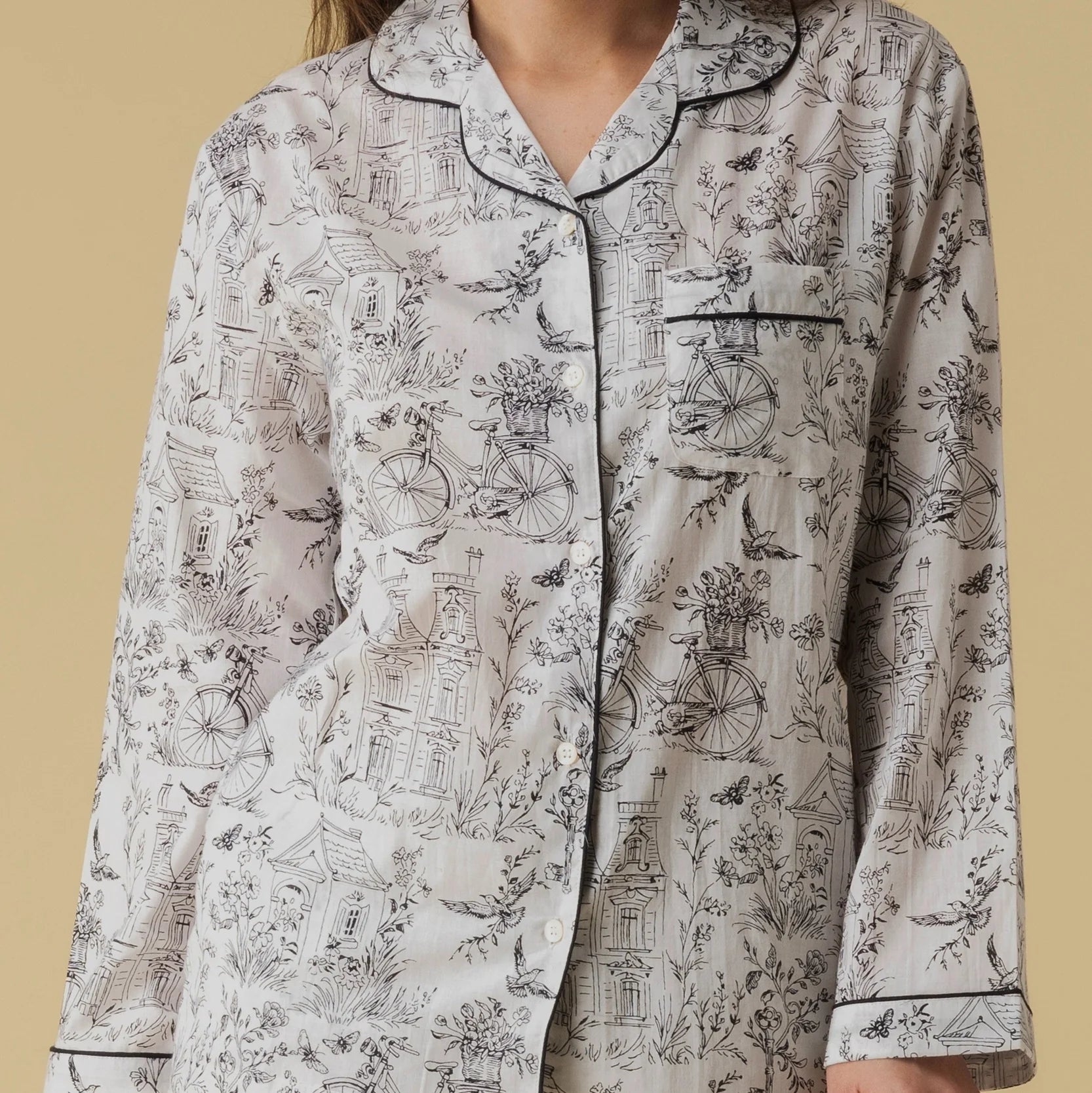 Toile Cotton PJ Set