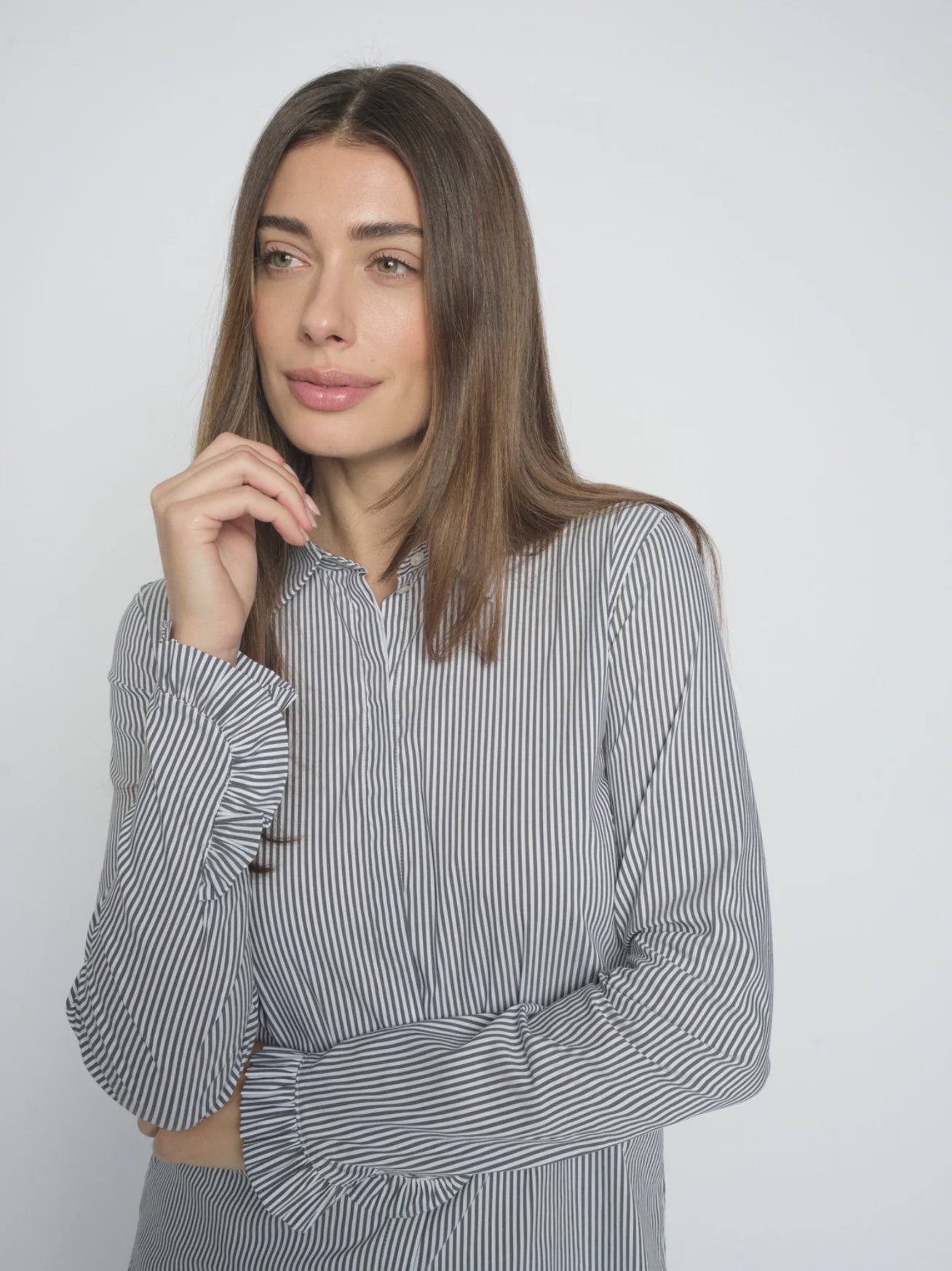 Mattie Flip Stripe Shirt