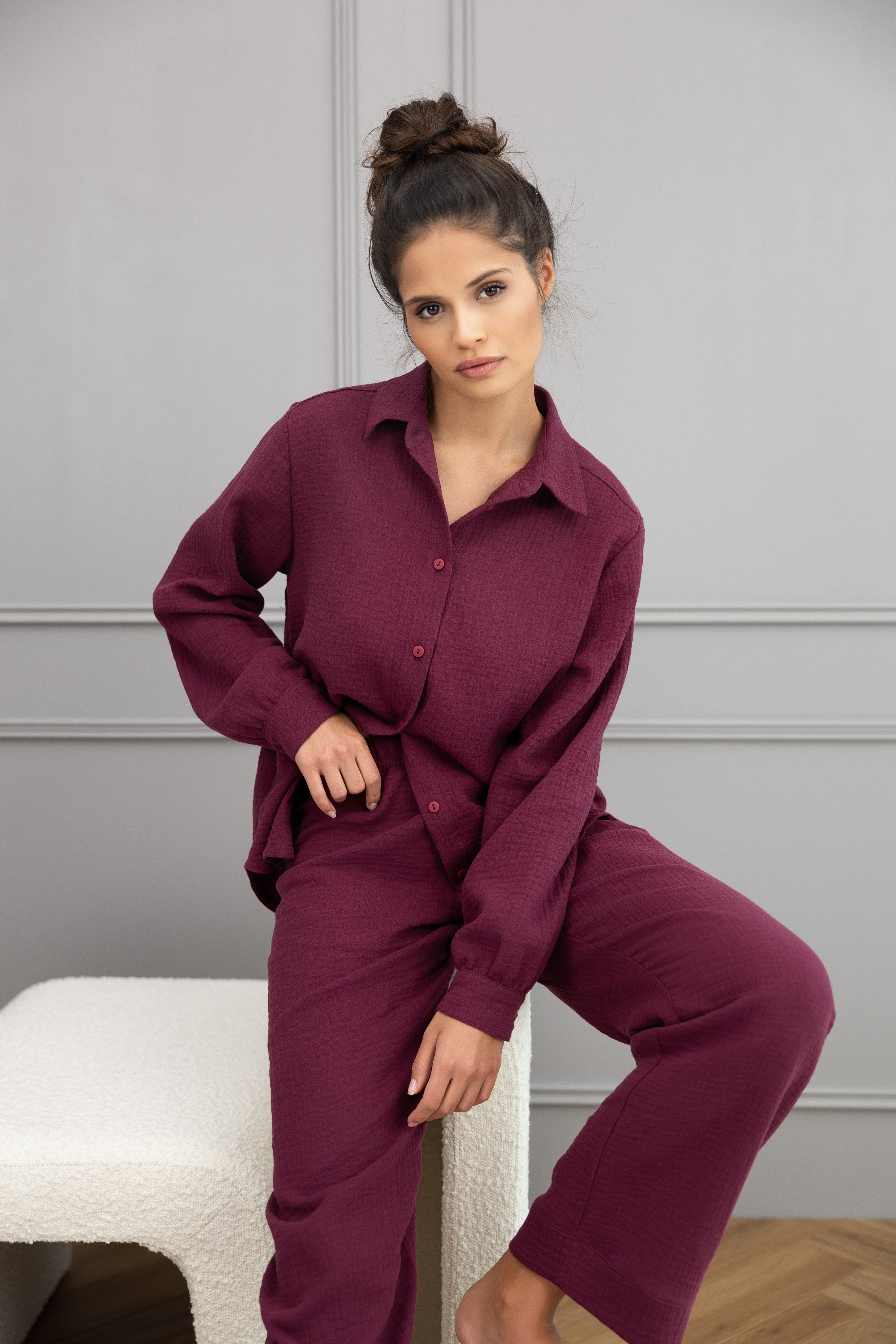 Colette Cotton Pajama Set