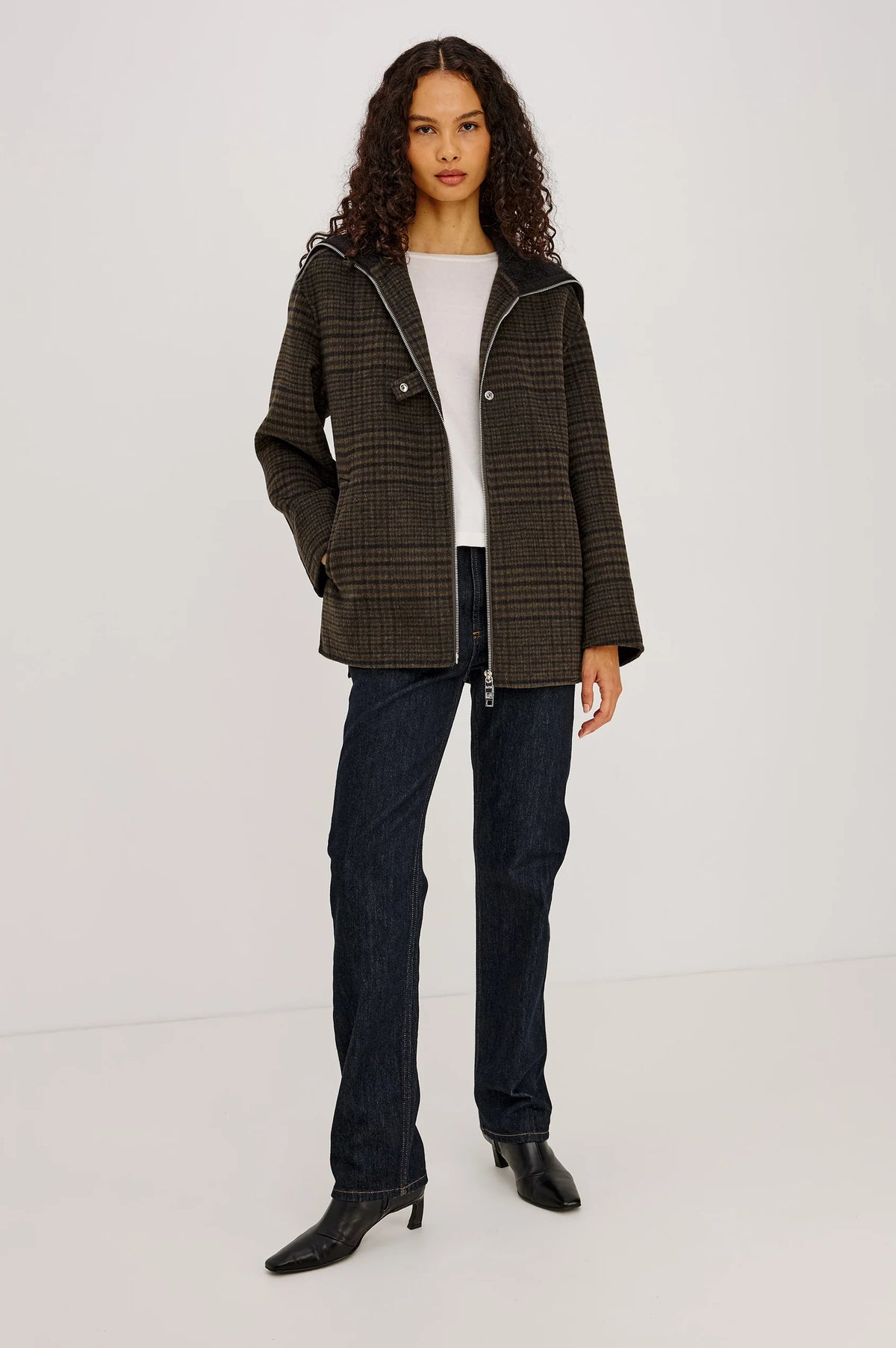 Silves Plaid Jacket