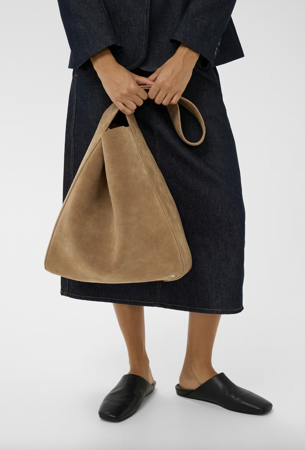Avika Suede Bag