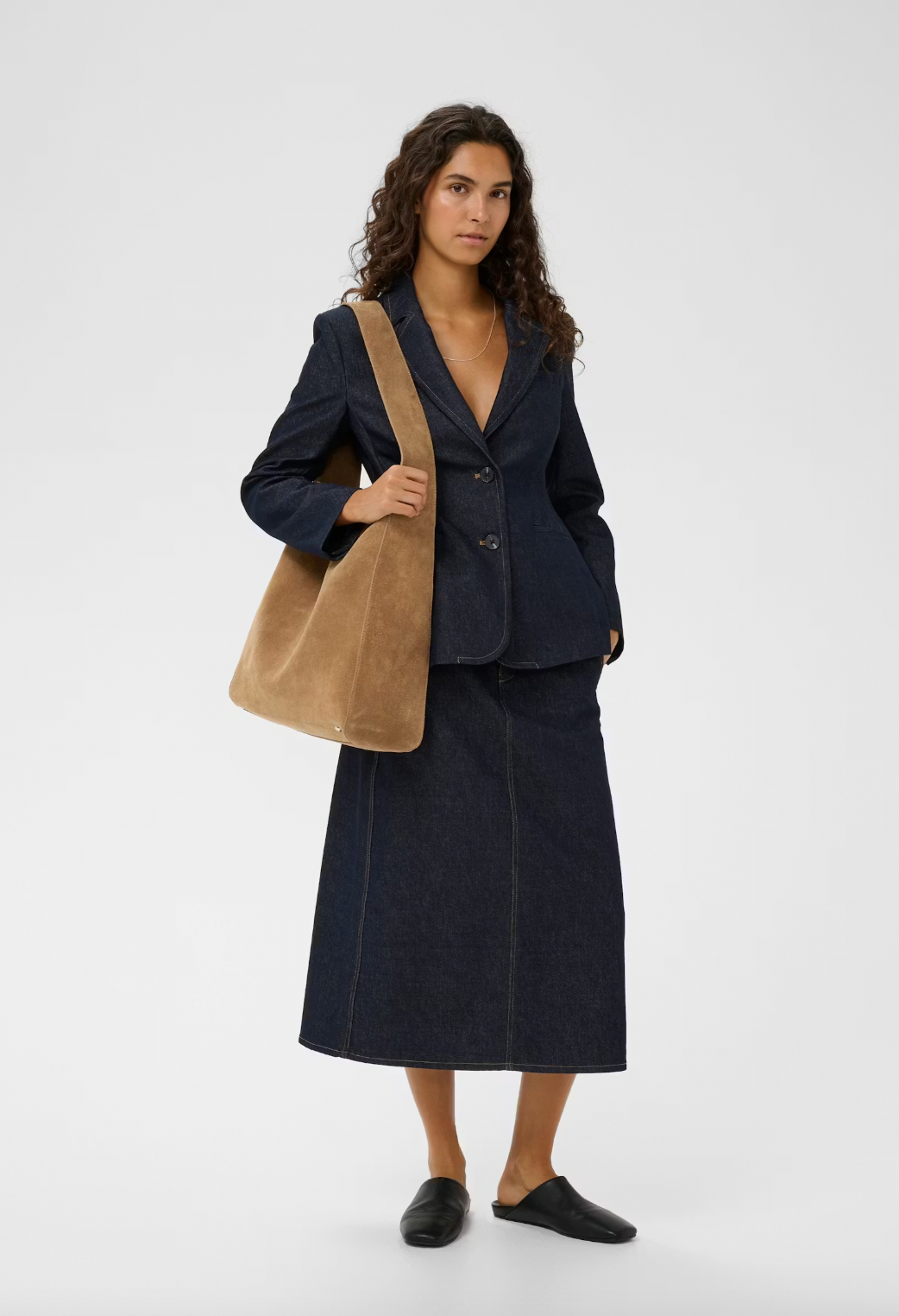 Avika Suede Bag