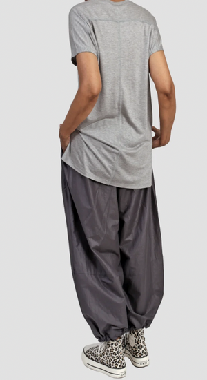 Leland Tuck Tee - Grey Marl