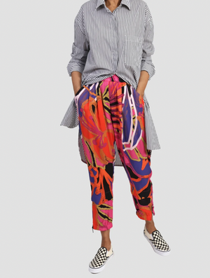 Wesley Launch Blouse - Coal Stripe