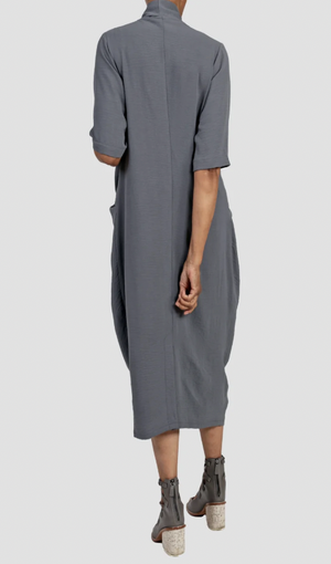 Liri Twist Dress - Quarry