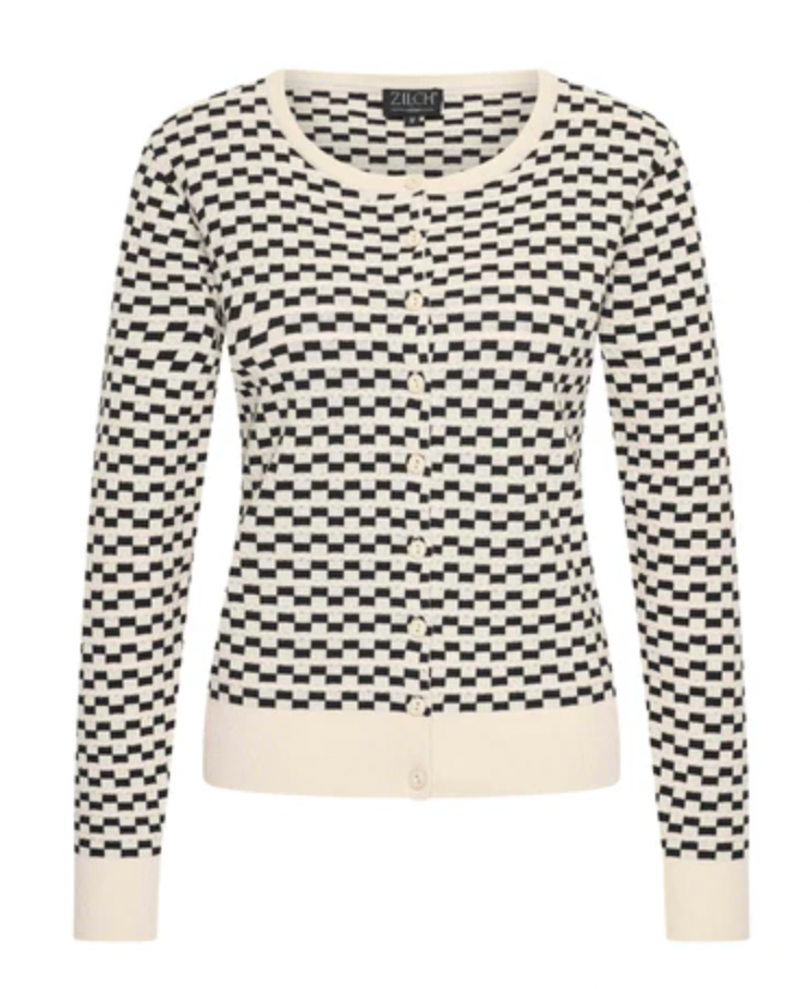 Round Neck Cardigan