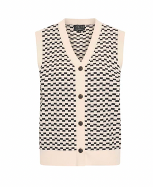 Sleeveless Cardigan