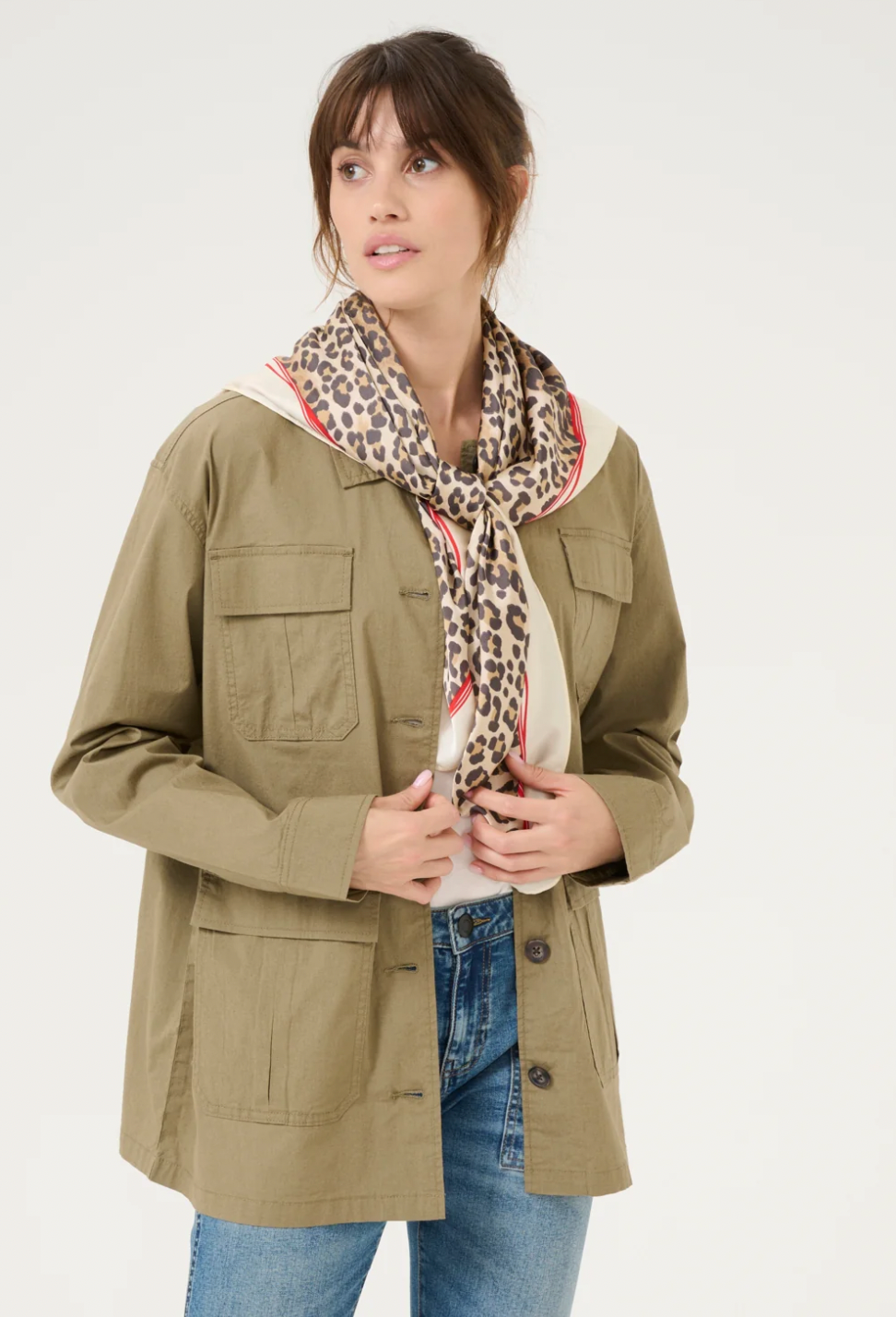 Banda Leopard Scarf