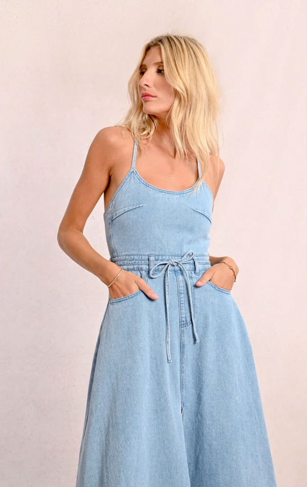 Long Denim Dress