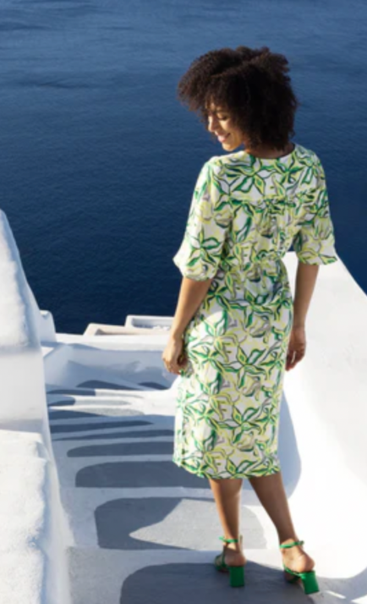 Button Front Dress