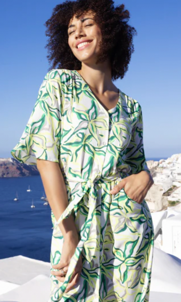Button Front Dress