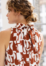 Pecan Sleeveless Top
