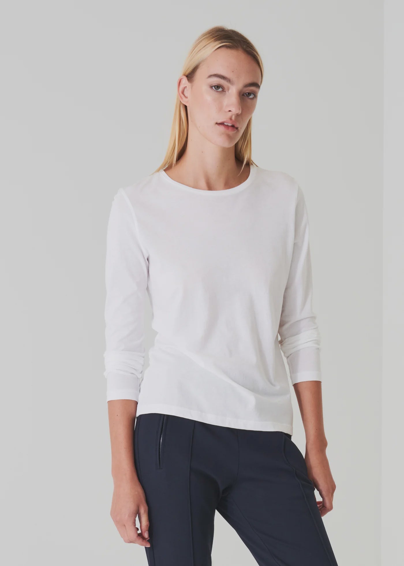 Lightweight Pima Cotton LS T-Shirt