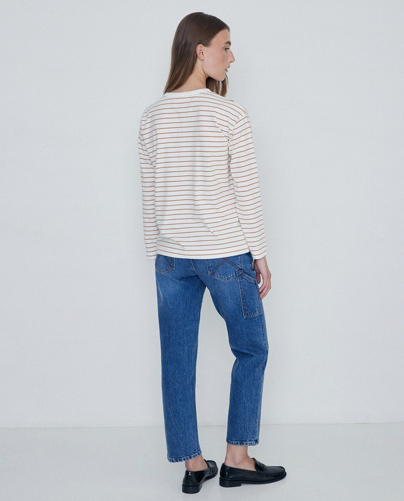 Striped LS Henley