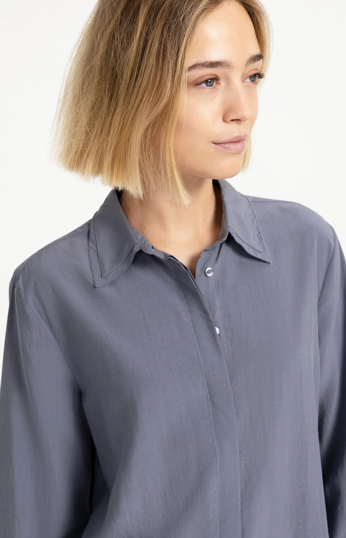 Blouse with Collar Detail
