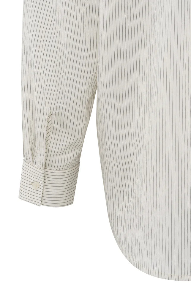 Flowy pinstripe shirt