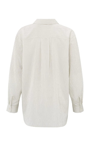 Flowy pinstripe shirt