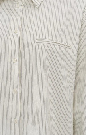 Flowy pinstripe shirt