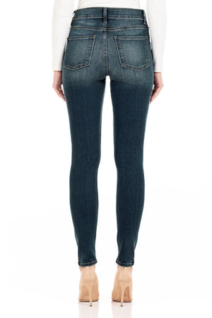 Gwen High Rise Skinny - Barcelona Blue