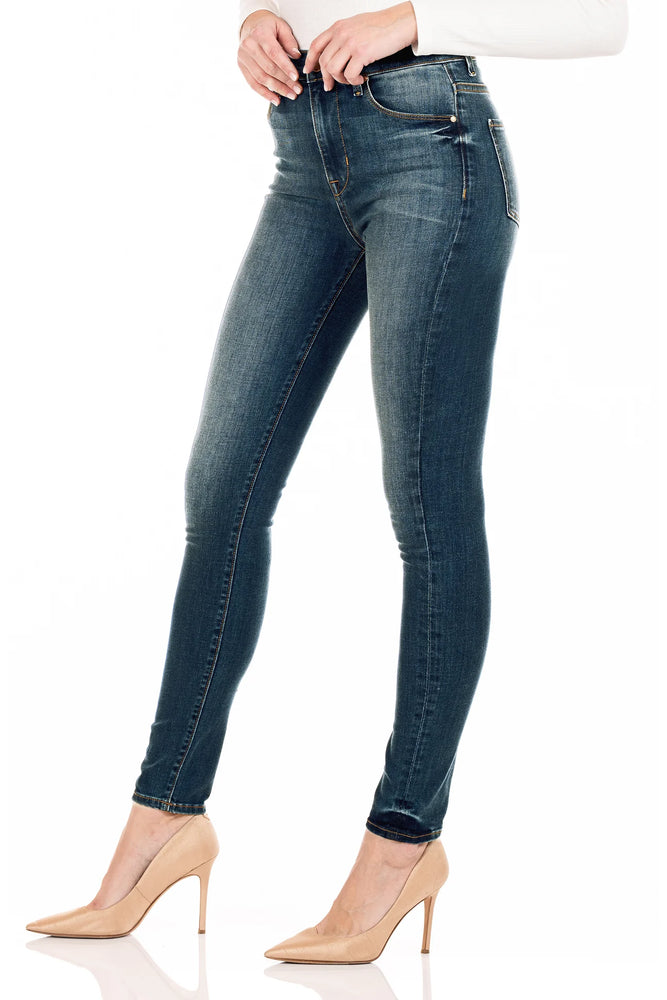 Gwen High Rise Skinny - Barcelona Blue