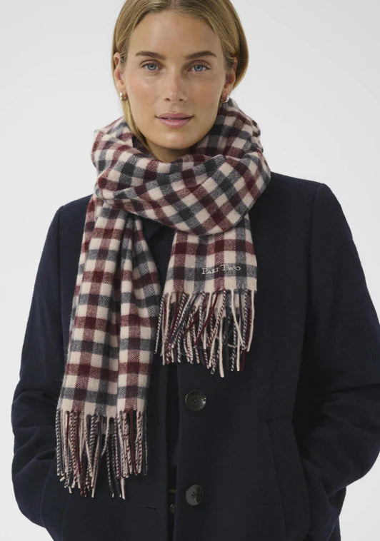 Kitha Tawny Port Scarf