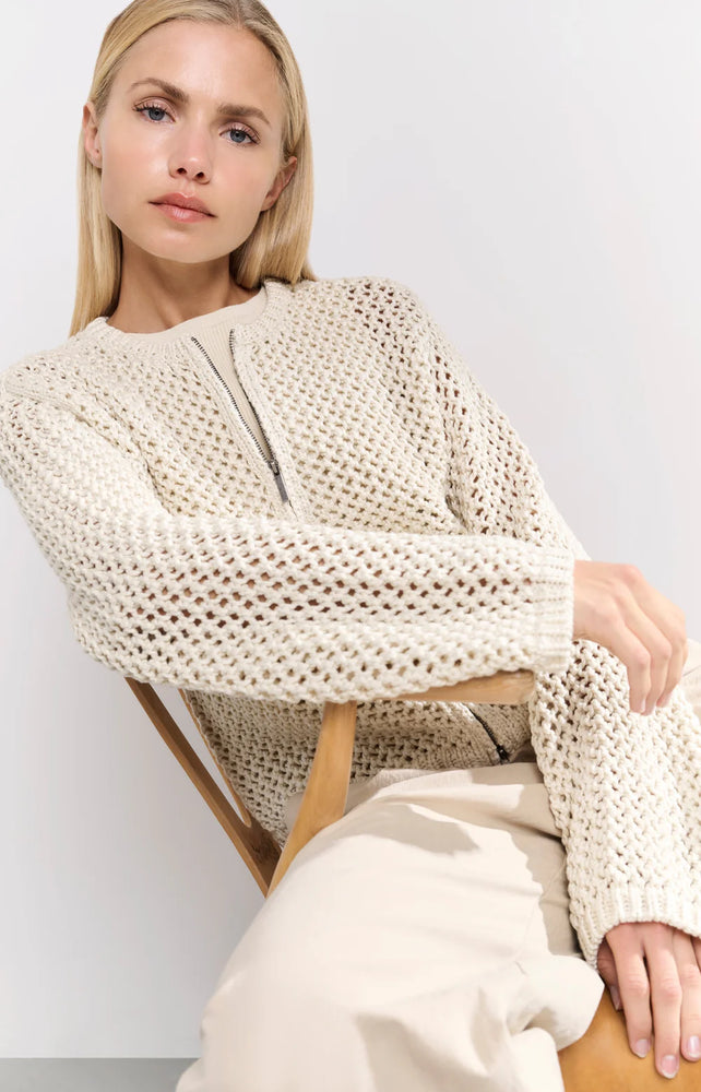 Mesh Cardigan