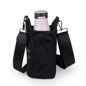 Hipster H2O Crossbody Bag - Black