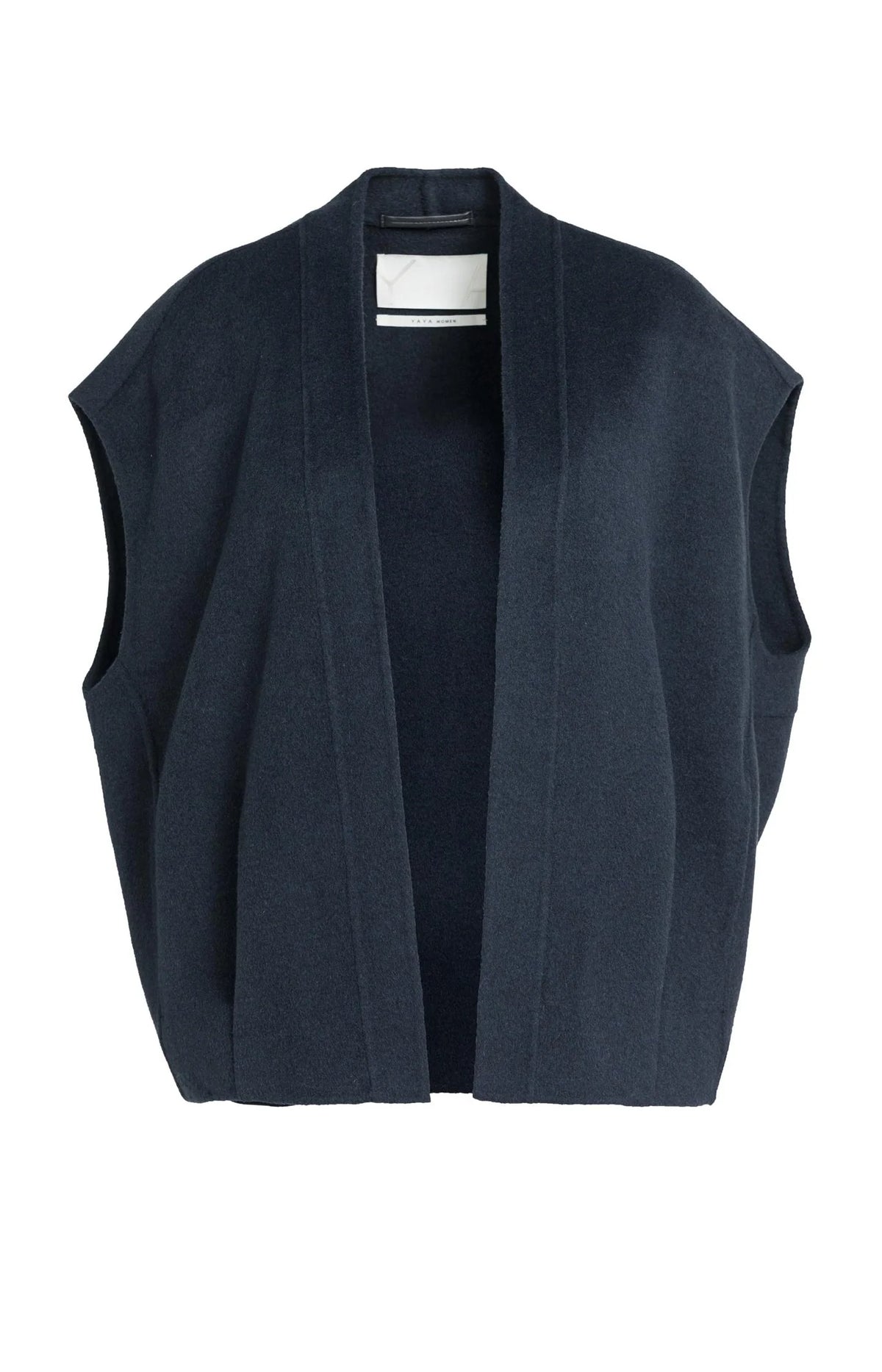 Oversized Wool-Mix Body Warmer