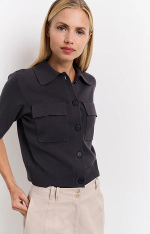 Short sleeve cardigan