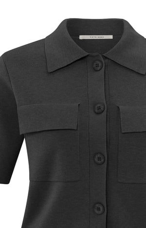 Short sleeve cardigan
