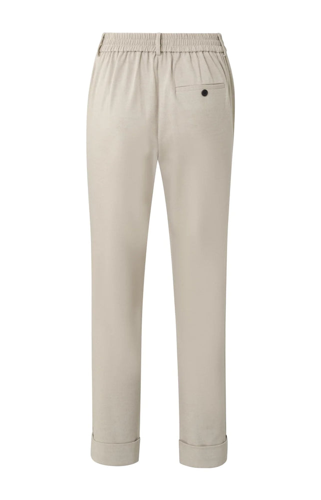 Soft Straight Pant - Pure Cashmere Brown