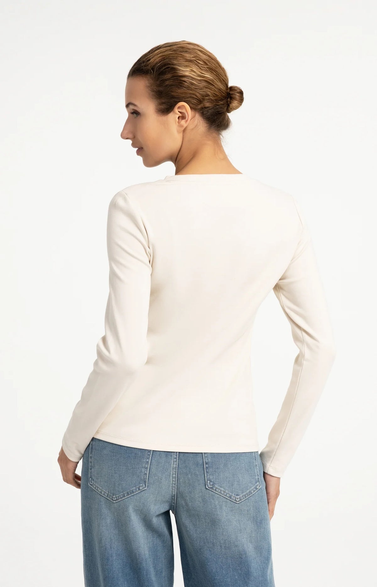 Round Neck Long Sleeve T-Shirt