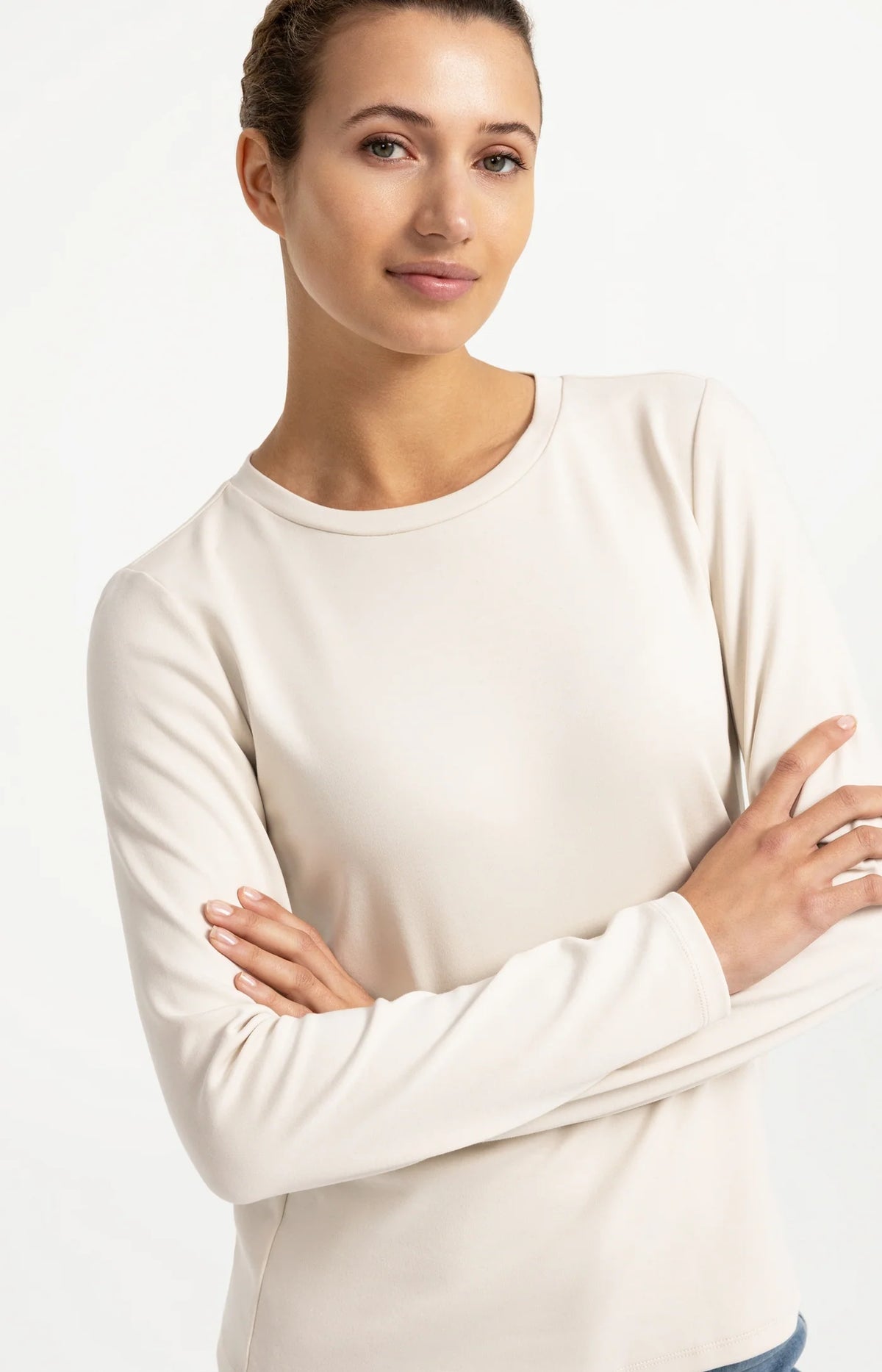 Round Neck Long Sleeve T-Shirt