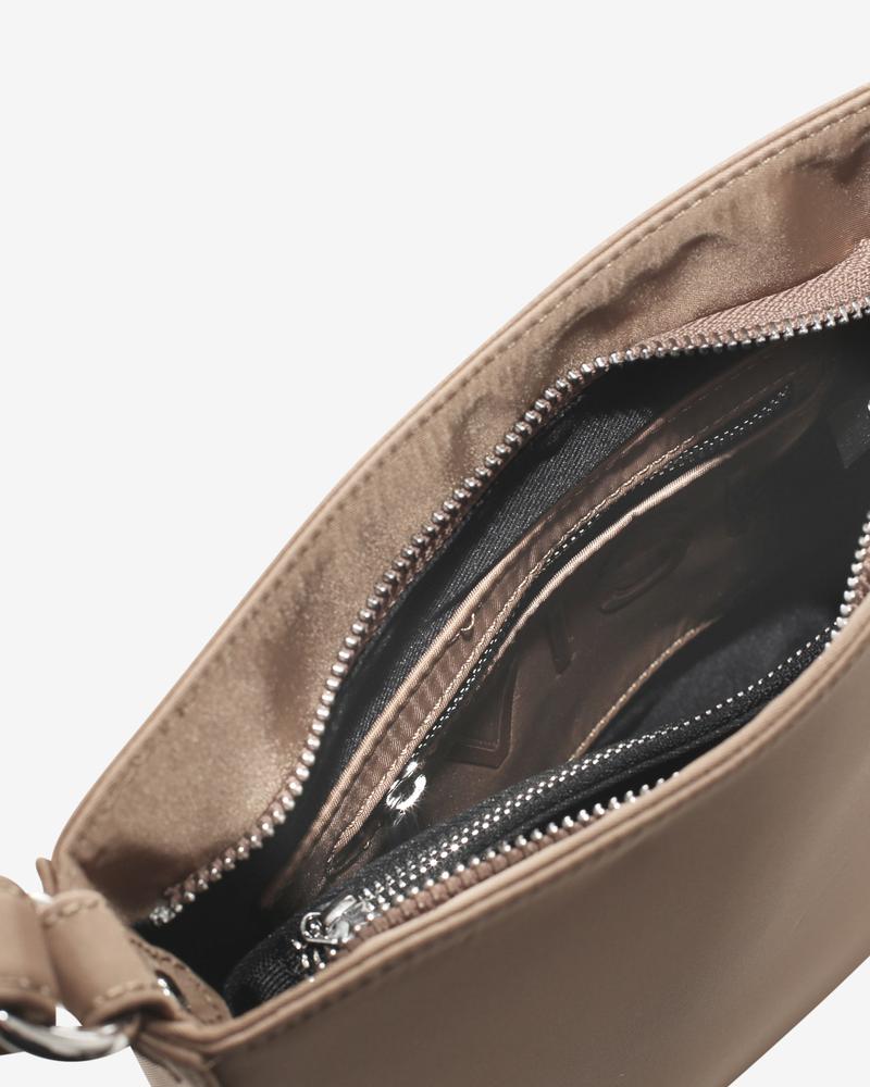 Amble Recycled Nylon Small Bag - Mushroom