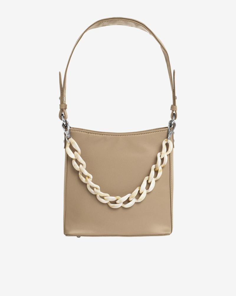 Amble Recycled Nylon Small Bag - Mushroom