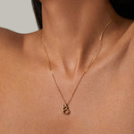 Monogram Necklace - B