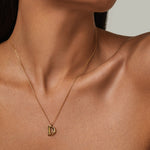 Monogram Necklace - D