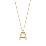 Monogram Necklace - A