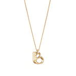 Monogram Necklace - B