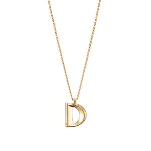 Monogram Necklace - D