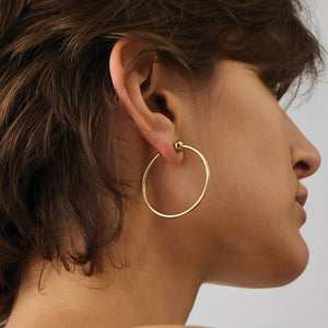 Small Icon Hoops - Gold