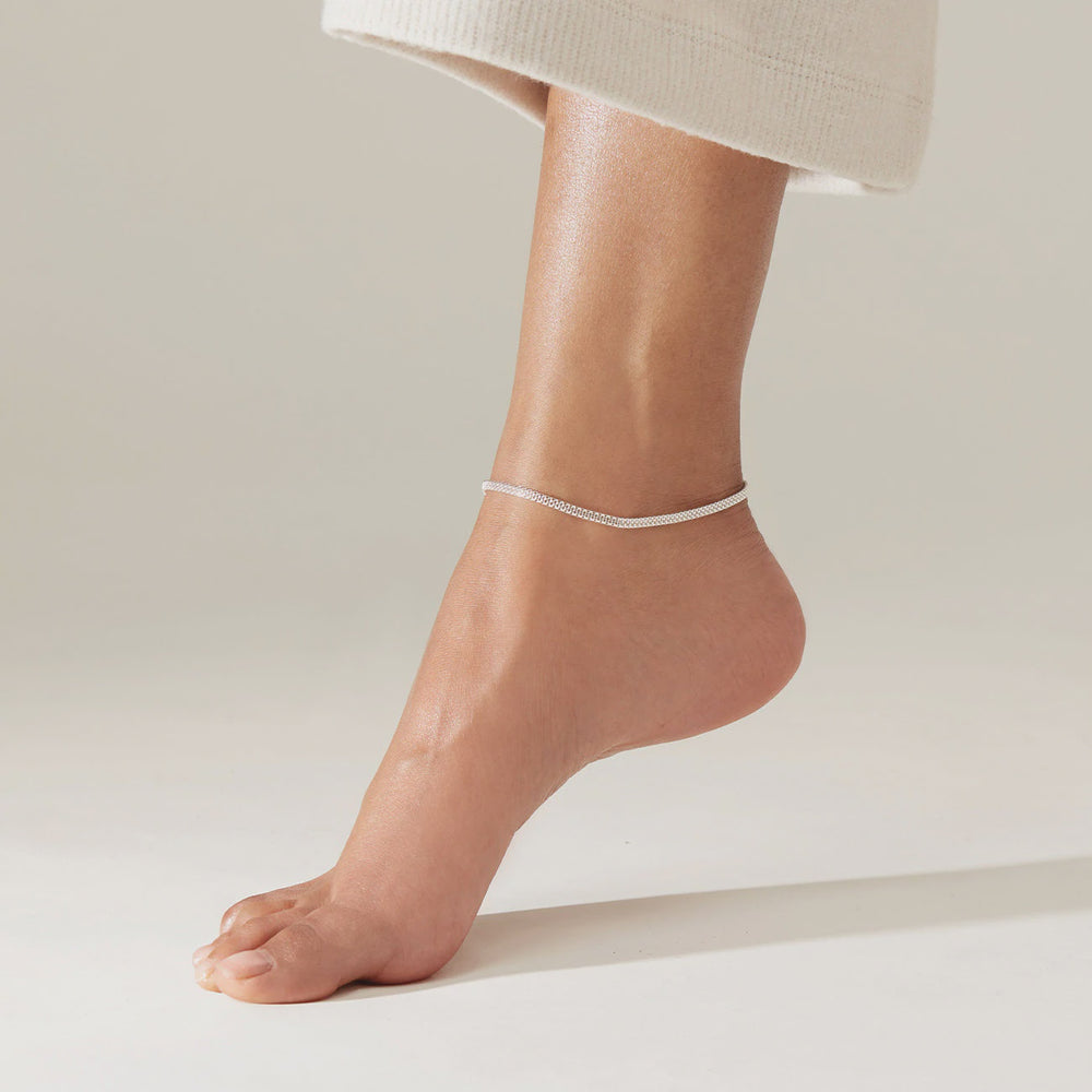 Maren Anklet - Silver