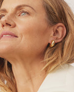 Tome Hoops - Medium Gold